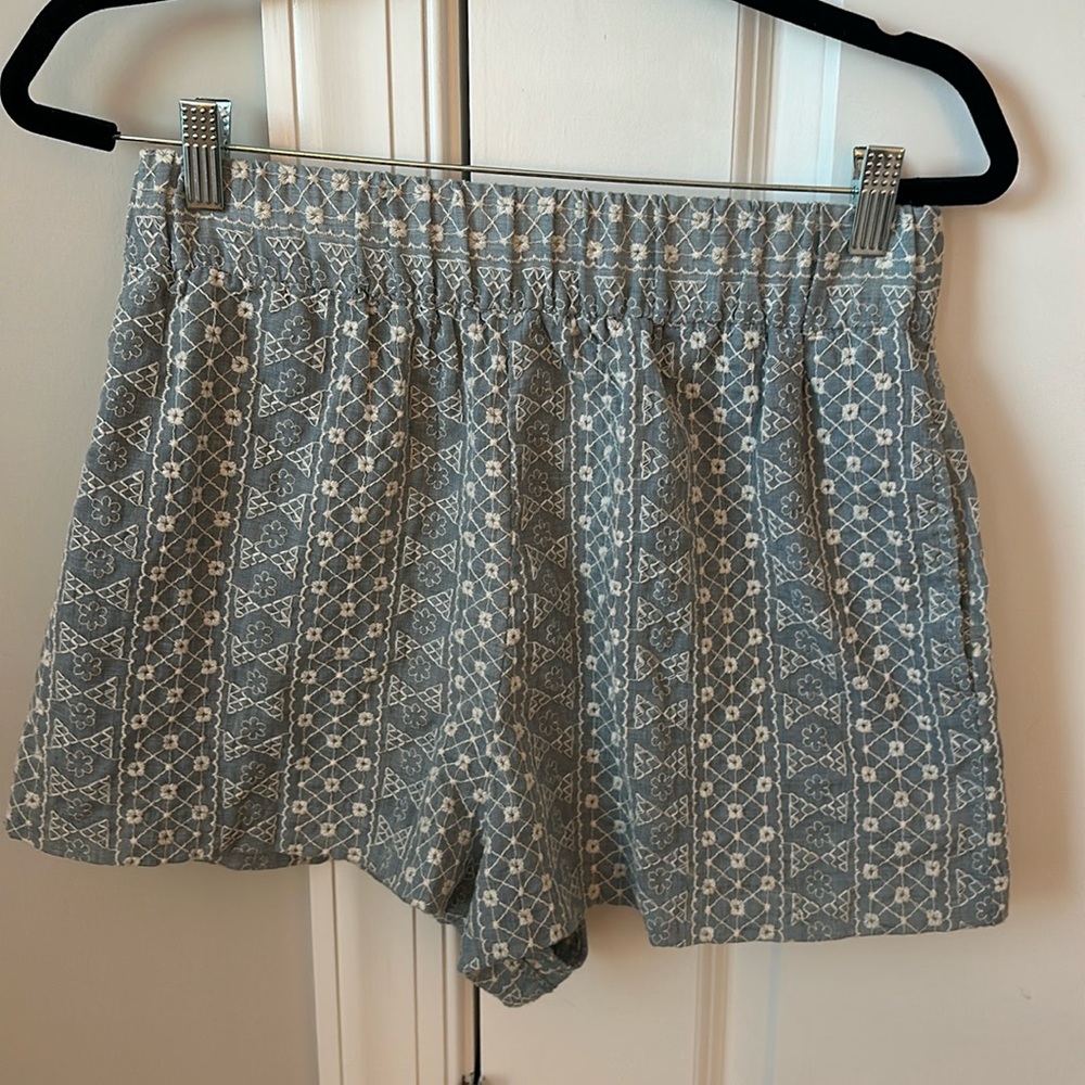 Zara embroidered boxer shorts
